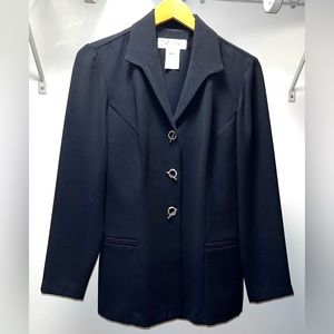 💙 Dani Max Vintage Blue Blazer • Size 8 • Timeless Style 💼